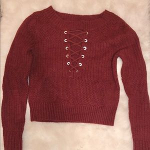 Red express sweater😍